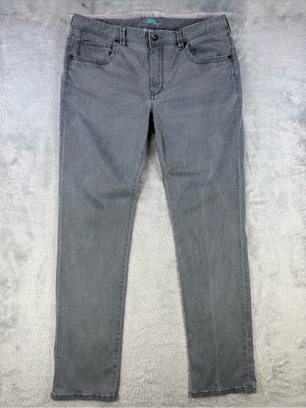 Tommy Bahama 36x34 Gray Tencel Stretch 5 Pocket Pants Jeans